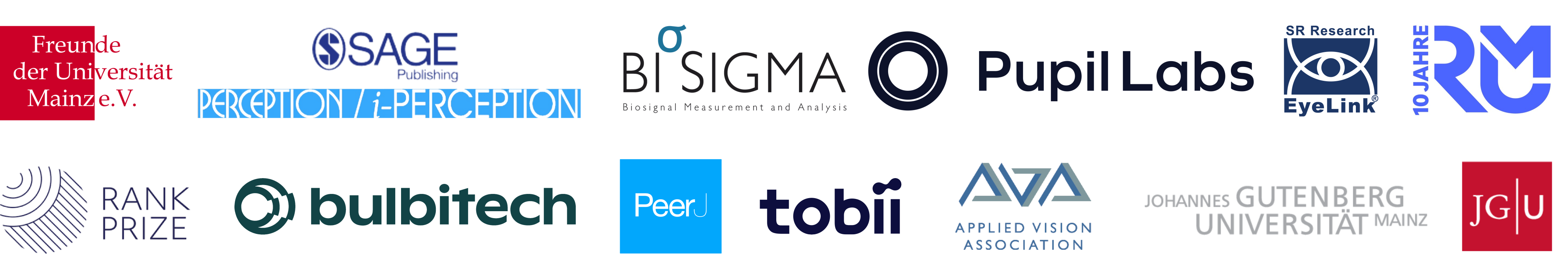 We thank our sponsors!