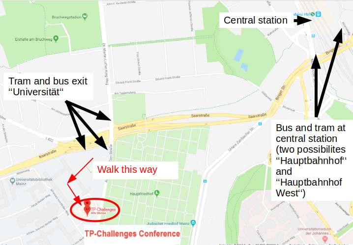Map of conference location