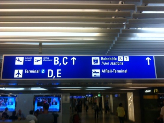 Frankfurt Airport Train Station Platform Map News